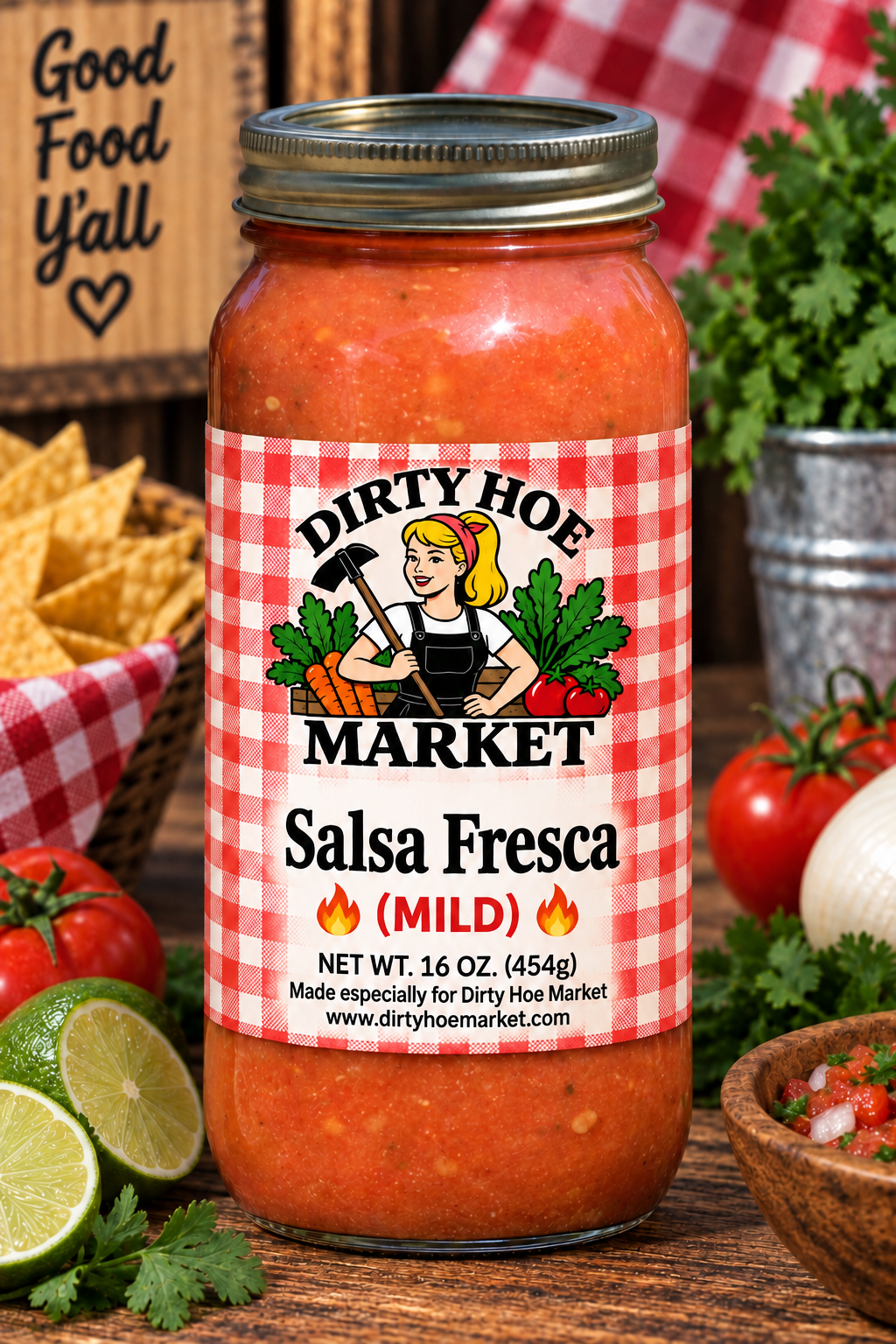 Dirty Hoe Market Salsa Fresca